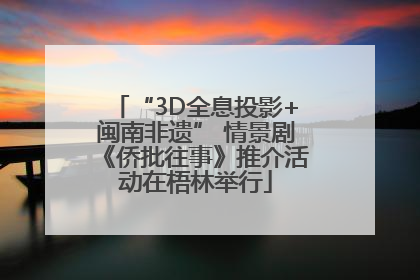 “3D全息投影+闽南非遗” 情景剧《侨批往事》推介活动在梧林举行