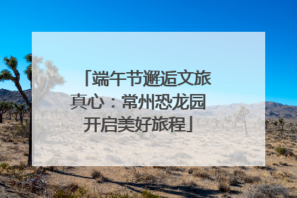 端午节邂逅文旅真心：常州恐龙园开启美好旅程