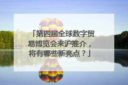 第四届全球数字贸易博览会来沪推介，将有哪些新亮点？