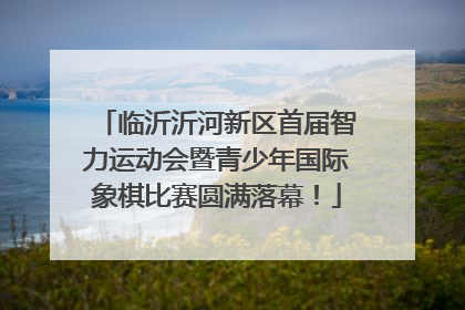 临沂沂河新区首届智力运动会暨青少年国际象棋比赛圆满落幕！