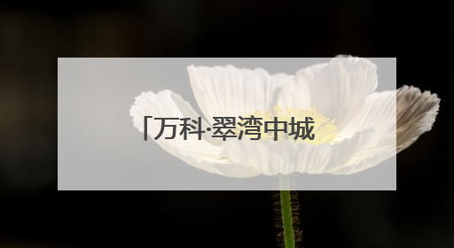 万科·翠湾中城二批次再交付！至此二期全期兑现