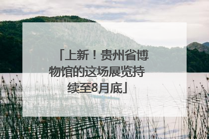 上新！贵州省博物馆的这场展览持续至8月底
