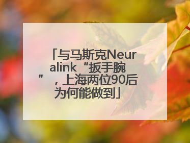 与马斯克Neuralink“扳手腕”，上海两位90后为何能做到