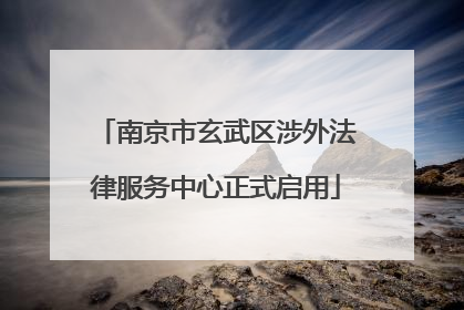 南京市玄武区涉外法律服务中心正式启用