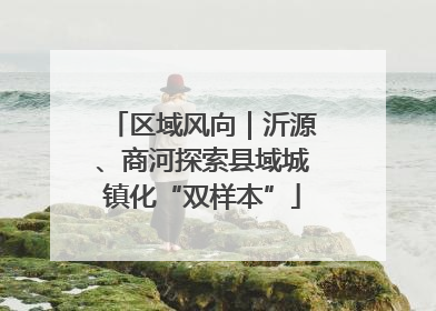 区域风向｜沂源、商河探索县域城镇化“双样本”