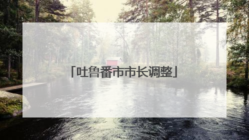 吐鲁番市市长调整