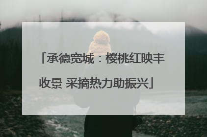 承德宽城：樱桃红映丰收景 采摘热力助振兴