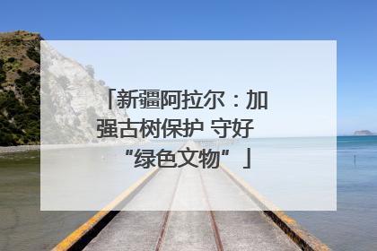 新疆阿拉尔：加强古树保护 守好“绿色文物”