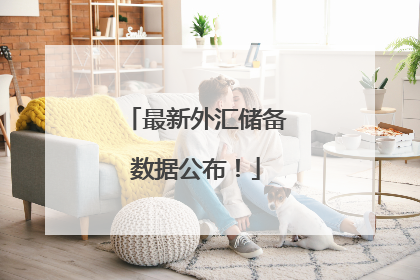 最新外汇储备数据公布！