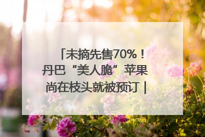 未摘先售70%！丹巴“美人脆”苹果尚在枝头就被预订｜长征路上看四川