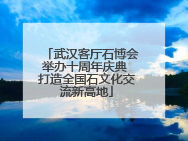 武汉客厅石博会举办十周年庆典 打造全国石文化交流新高地