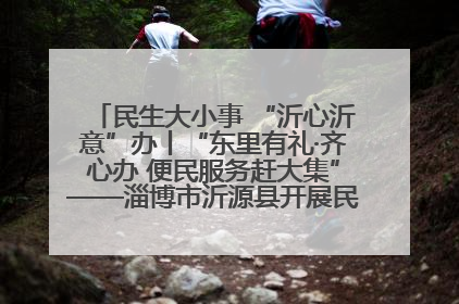 民生大小事 “沂心沂意”办丨“东里有礼·齐心办 便民服务赶大集”——淄博市沂源县开展民生政策宣传活动