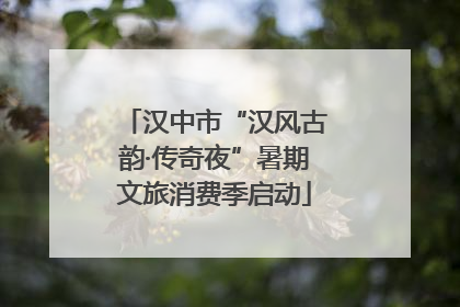 汉中市“汉风古韵·传奇夜”暑期文旅消费季启动