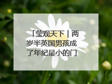 莹观天下｜两岁半英国男孩成了年纪最小的门萨俱乐部成员