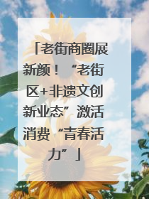 老街商圈展新颜！“老街区+非遗文创新业态”激活消费“青春活力”