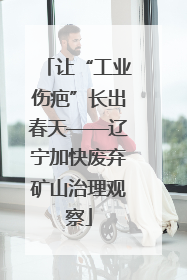 让“工业伤疤”长出春天——辽宁加快废弃矿山治理观察