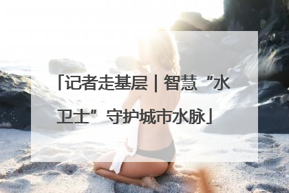 记者走基层｜智慧“水卫士”守护城市水脉