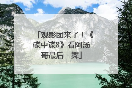 观影团来了！《碟中谍8》看阿汤哥最后一舞