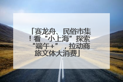 赛龙舟、民俗市集！看“小上海”探索“端午+”，拉动商旅文体大消费