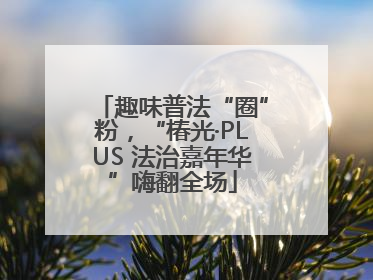 趣味普法“圈”粉，“椿光·PLUS 法治嘉年华”嗨翻全场