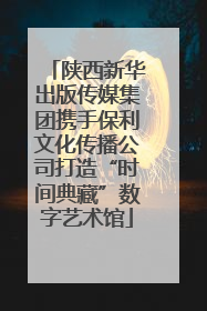 陕西新华出版传媒集团携手保利文化传播公司打造“时间典藏”数字艺术馆
