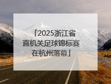 2025浙江省直机关足球锦标赛在杭州落幕